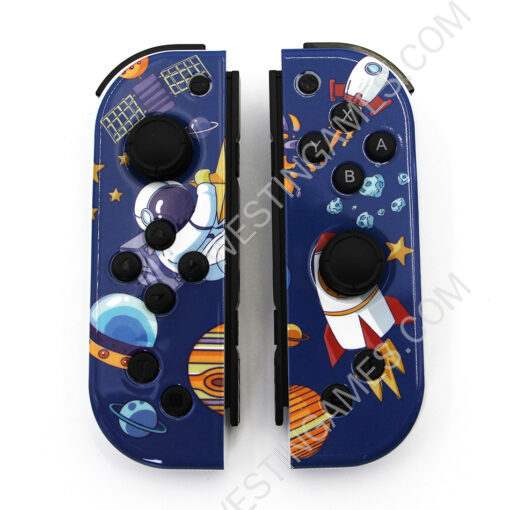 Wireless Gamepad Left and Right Controller Support Turbo and RGB Light for Switch Joycon - Travel in space - Image 3