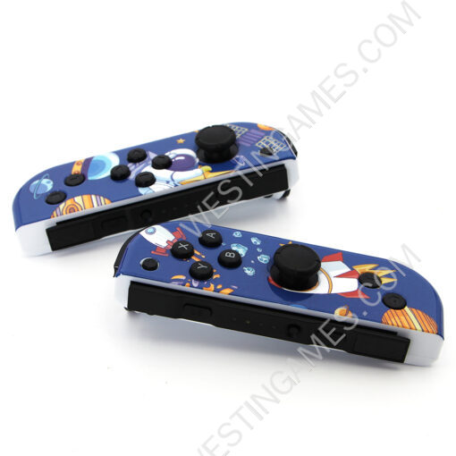 Wireless Gamepad Left and Right Controller Support Turbo and RGB Light for Switch Joycon - Travel in space - Image 6