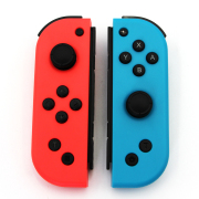 Wireless Gamepad Left and Right Controller Support Turbo and RGB Light for Switch Joycon - Blue/Red 03