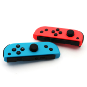 Wireless Gamepad Left and Right Controller Support Turbo and RGB Light for Switch Joycon - Blue/Red 06
