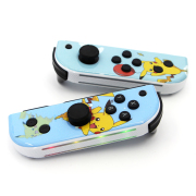 Wireless Gamepad Left and Right Controller Support Turbo and RGB Light for Switch Joycon - Pika 05