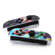 Wireless Gamepad Left and Right Controller Support Turbo and RGB Light for Switch Joycon - Mario B 06