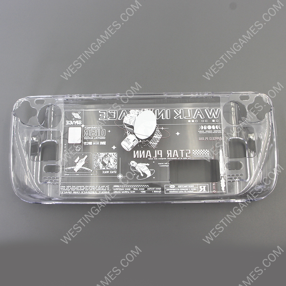 Fashion Crystal Protective Cover Case for Steam Deck Console - Travel in Space - Image 2