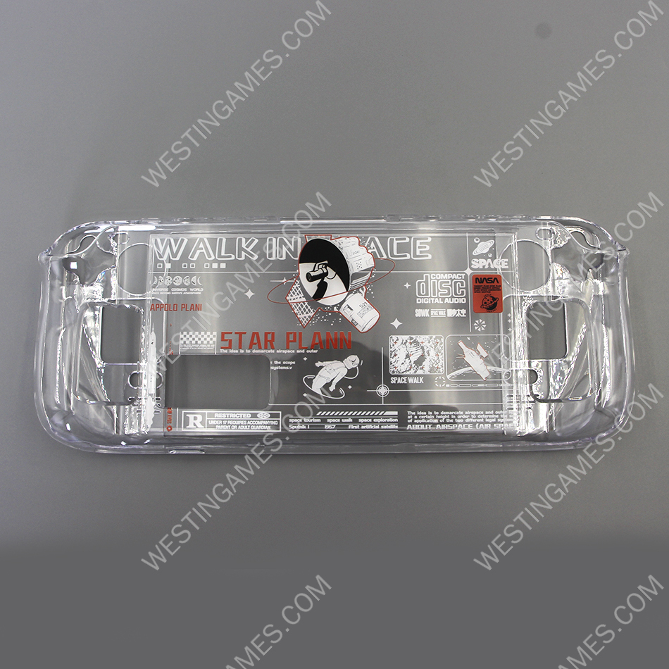 Fashion Crystal Protective Cover Case for Steam Deck Console - Travel in Space - Image 5