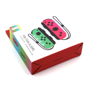 Wireless Gamepad Left and Right Controller Support Turbo and RGB Light for Switch Joycon - Green/Pink