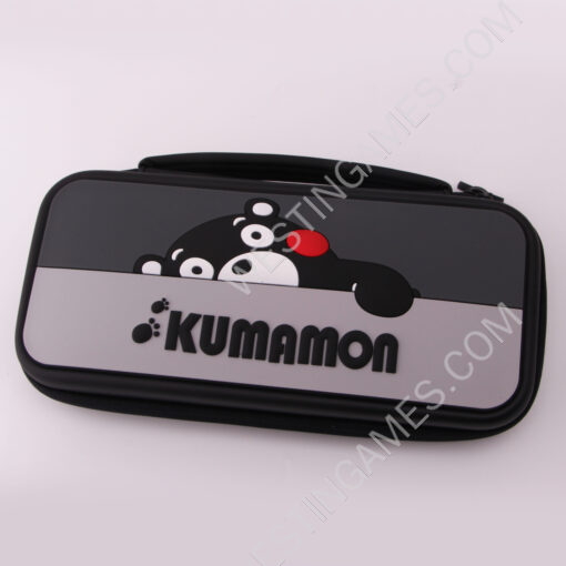 Deluxe Travel Carrying Case with Folding Stand for Nintendo Switch - Kumamon