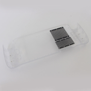 Modified Heat Sink Backshell Rear Back Plate Shell Replacement Case Set Accessories For Steam Deck - Clear White 04