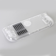 Modified Heat Sink Backshell Rear Back Plate Shell Replacement Case Set Accessories For Steam Deck - Clear White
