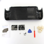 Modified Heat Sink Backshell Rear Back Plate Shell Replacement Case Set Accessories For Steam Deck - Camouflage 05