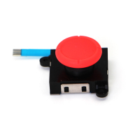 New 3D Button Analog Sticks Controller Thumbstick Replacement Parts for NS Switch - Red 04