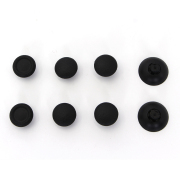 8x Analog Gamepads Rockers Cap Cover Handle Button Grip Part Replacement for PS5 Edge Controller Black 02