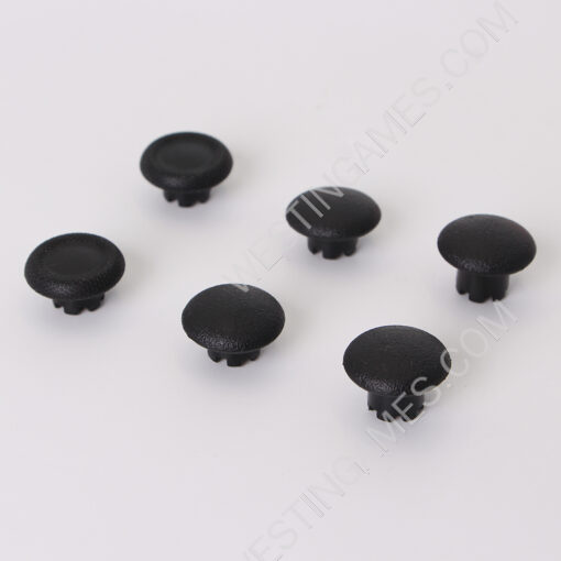 8x Analog Gamepads Rockers Cap Cover Handle Button Grip Part Replacement for PS5 Edge Controller Black - Image 3