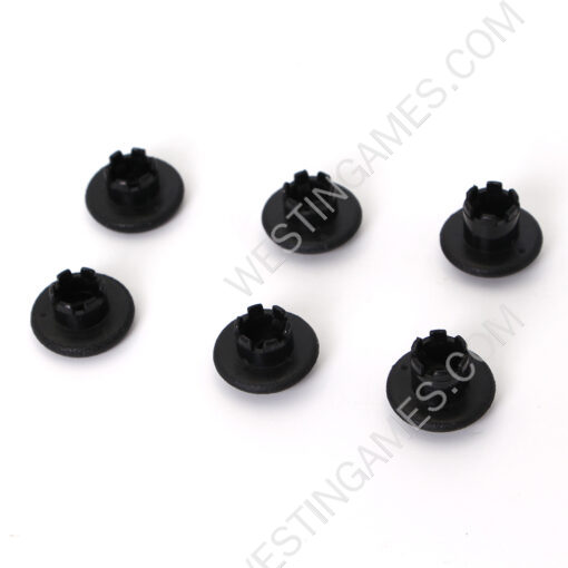 8x Analog Gamepads Rockers Cap Cover Handle Button Grip Part Replacement for PS5 Edge Controller Black - Image 6