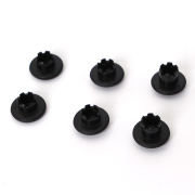 8x Analog Gamepads Rockers Cap Cover Handle Button Grip Part Replacement for PS5 Edge Controller Black 06