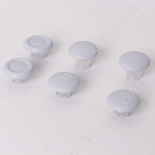 8x Analog Gamepads Rockers Cap Cover Handle Button Grip Part Replacement for PS5 Edge Controller White - Image 3