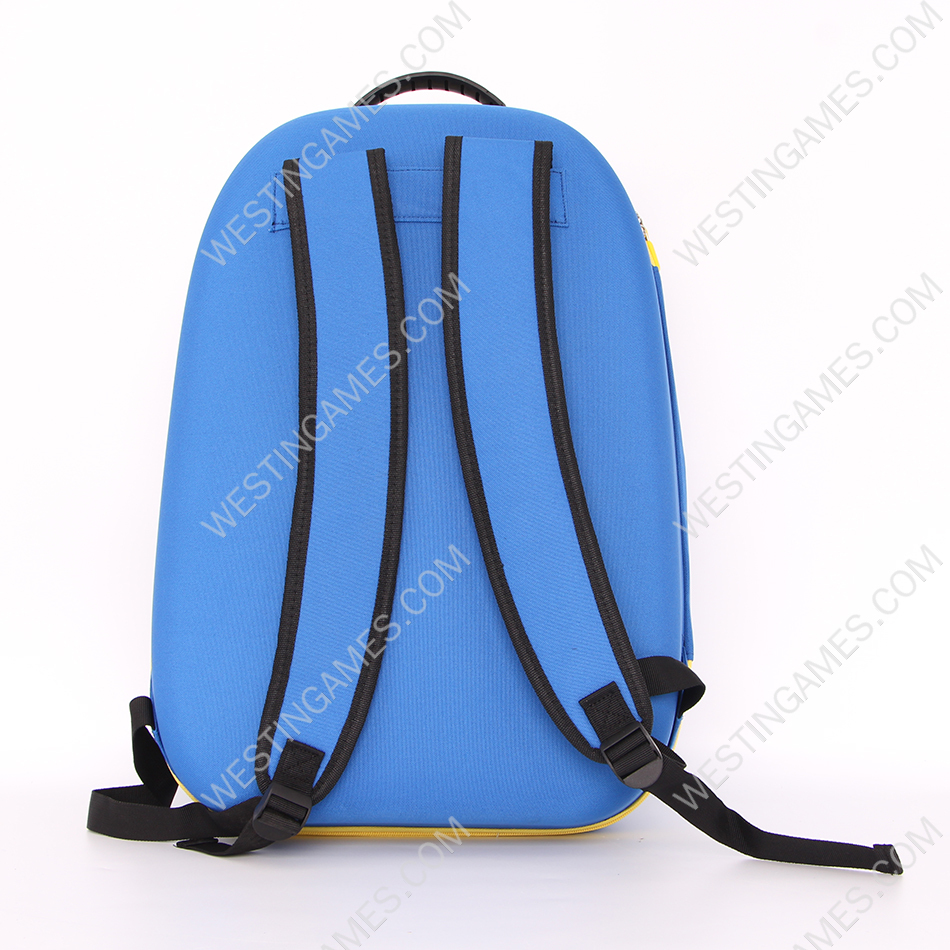 Travel Carrying Case Large Capacity Portable Storage Bag Shockproof Nylon EVA TPU for PS5 PS VR2 Gaming Headset - Blue - Image 2
