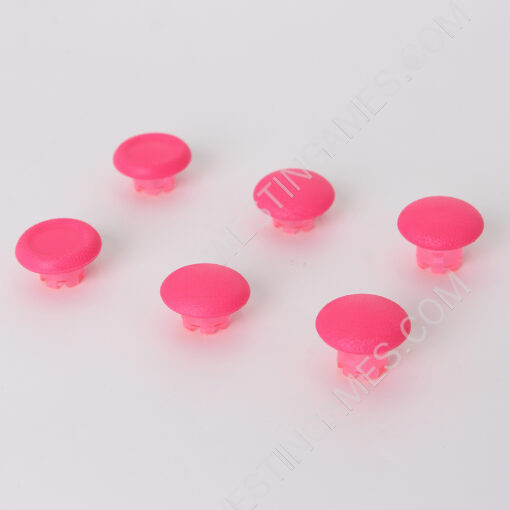 8x Analog Gamepads Rockers Cap Cover Handle Button Grip Part Replacement for PS5 Edge Controller Pink - Image 3