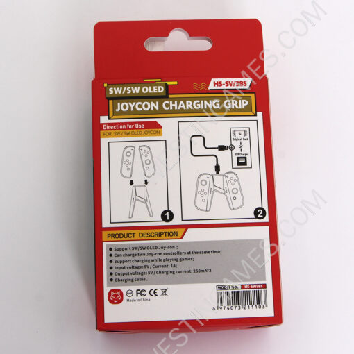 NEW Hand Grip Changer Joypad Handle Grips Changing Stand For Nintend Switch OLED Joy Pad White - Image 3