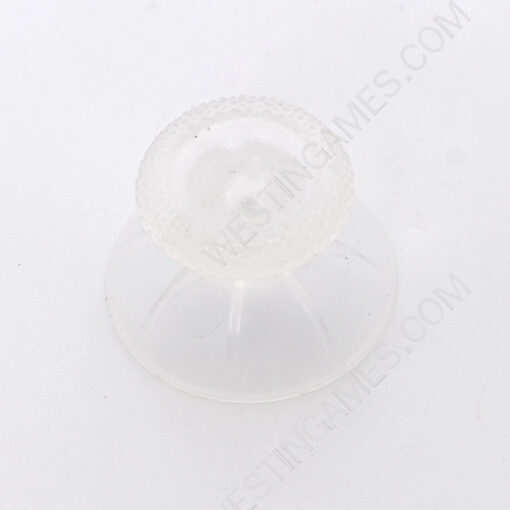 Replacement 3D Analog Top Cover Shell Thumb Stick Cap for PS5 Controller - Clear White