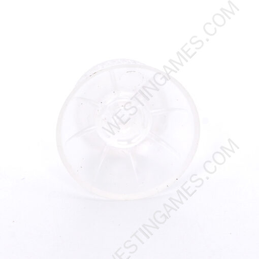 Replacement 3D Analog Top Cover Shell Thumb Stick Cap for PS5 Controller - Clear White - Image 2