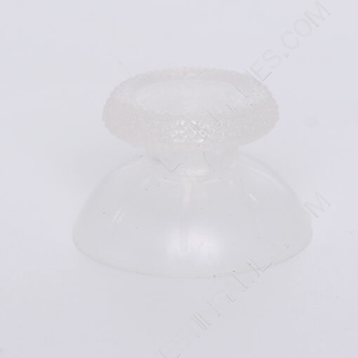 Replacement 3D Analog Top Cover Shell Thumb Stick Cap for PS5 Controller - Clear White - Image 3