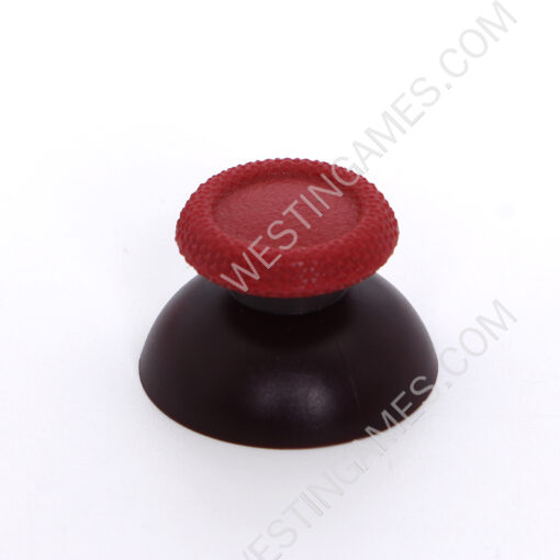 Replacement 3D Analog Top Cover Shell Thumb Stick Cap for PS5 Controller Red and Deep Red
