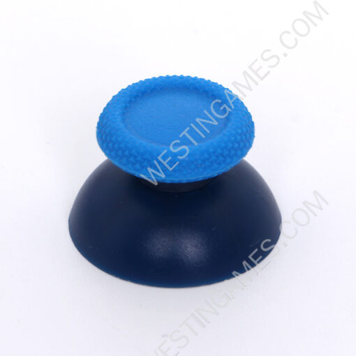 Replacement 3D Analog Top Cover Shell Thumb Stick Cap for PS5 Controller - Deep Blue and Blue