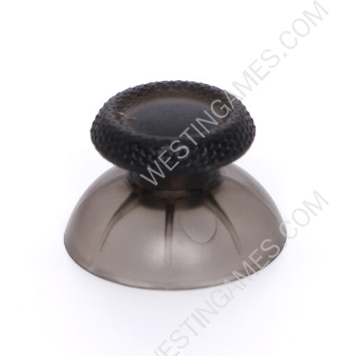 Replacement 3D Analog Top Cover Shell Thumb Stick Cap for PS5 Controller - Clear Black - Image 3