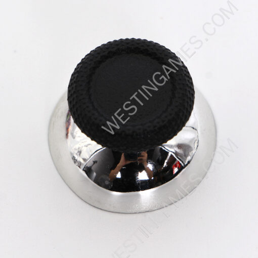 Mirror Chrome 3D Analog Top Cover Shell Thumb Stick Cap for PS5 Controller- Silver