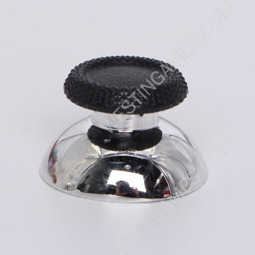 Mirror Chrome 3D Analog Top Cover Shell Thumb Stick Cap for PS5 Controller- Silver - Image 3