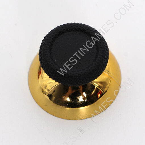 Mirror Chrome 3D Analog Top Cover Shell Thumb Stick Cap for PS5 Controller- Gold