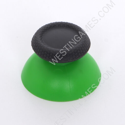 Replacement 3D Analog Top Cover Shell Thumb Stick Cap for PS5 Controller - Green and Grey