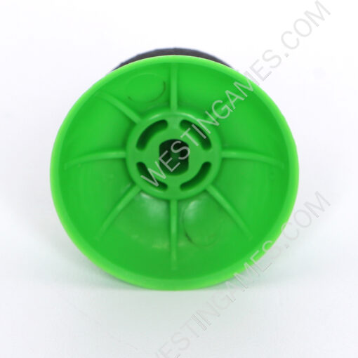 Replacement 3D Analog Top Cover Shell Thumb Stick Cap for PS5 Controller - Green and Grey - Image 2