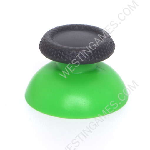 Replacement 3D Analog Top Cover Shell Thumb Stick Cap for PS5 Controller - Green and Grey - Image 3