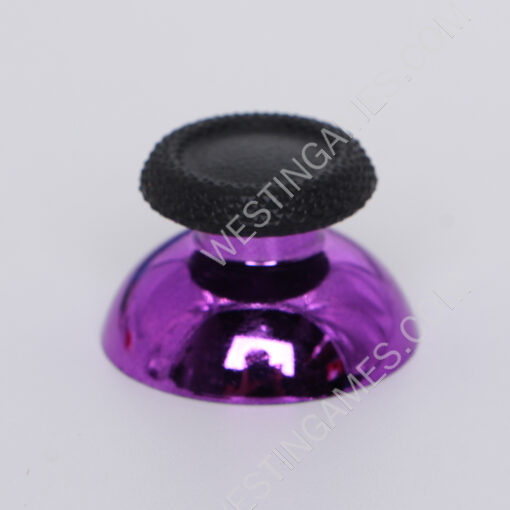 Mirror Chrome 3D Analog Top Cover Shell Thumb Stick Cap for PS5 Controller- Purple - Image 3