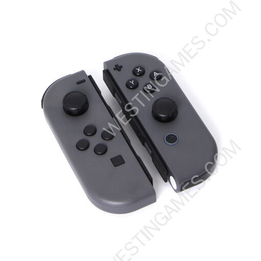 Wireless Bluetooth L/R Joycon Game Controller Support Fitness Ring with Hand Wrist for NS Switch - Grey