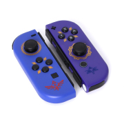 Wireless Bluetooth L/R Joycon Game Controller Support Fitness Ring with Hand Wrist for NS Switch - Zelda Blue