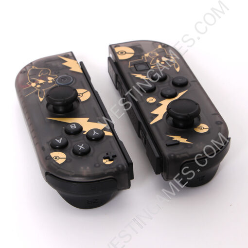 Transparent Black Wireless Bluetooth L/R Joycon Game Controller Support Fitness Ring with Hand Wrist for NS Switch - Pokemon - Image 4