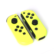 Wireless Bluetooth L/R Joycon Game Controller Support Fitness Ring with Hand Wrist for NS Switch - Light Yellow