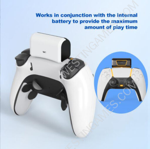PS5/PS5 Elite Controller External Charging Bank External Battery 1900mA JYS-P5166 - Image 2