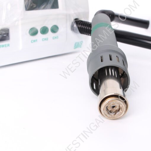 BST-863 Hot Air Rework Station Soldering Touch Screen LCD 1200W 220V For Phone CPU PCB Windmill Stand - Image 4