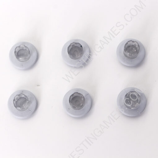 6x Analog Gamepads Rockers Cap Cover Handle Button Grip Part Replacement for PS5 Edge Controller White - Image 2