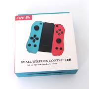 Wireless Bluetooth L/R Joycon Game Controller with Handled Grap for NS Switch - Blue and Red 02