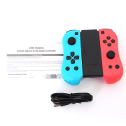Wireless Bluetooth L/R Joycon Game Controller with Handled Grap for NS Switch - Blue and Red 04