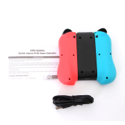 Wireless Bluetooth L/R Joycon Game Controller with Handled Grap for NS Switch - Blue and Red 05