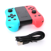 Wireless Bluetooth L/R Joycon Game Controller with Handled Grap for NS Switch - Blue and Red 06