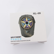 SL09 Mobile Phone Cooler Cooling Fan Radiator with Light Low Noise Phone Back Radiator Game Cool Heat Sink 02