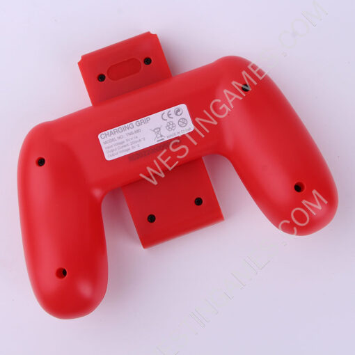 Handle Grip Convenient Handle Charging Handle Game Accessories TNS-880 for Switch OLED Left and Right Handles - Red - Image 3