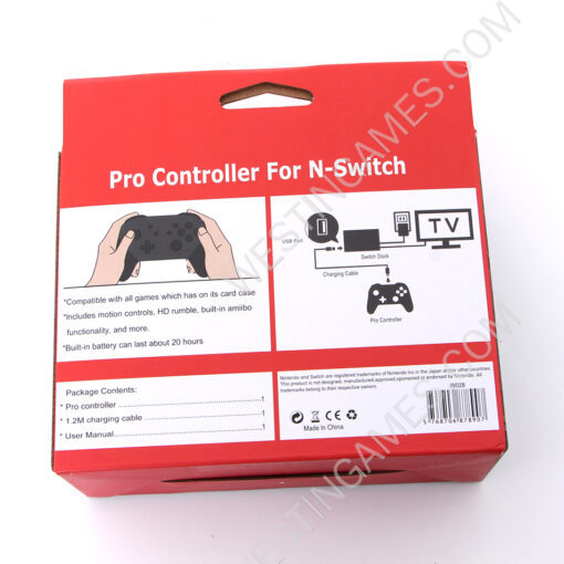 Switch Pro Bluetooth Wireless Handheld Controller for NS Switch Console - Tears of the Kingdom - Image 3