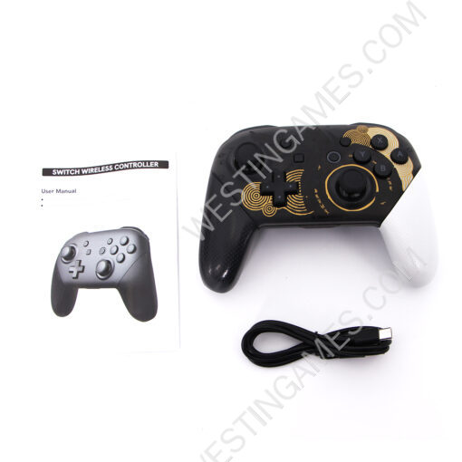 Switch Pro Bluetooth Wireless Handheld Controller for NS Switch Console - Tears of the Kingdom - Image 4